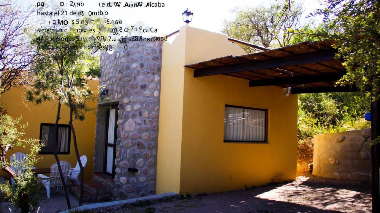 Cabanas El Arcano Capilla del Monte Eksteriør bilde